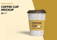 paper coffee cup mockup