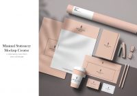 stationery branding mockup