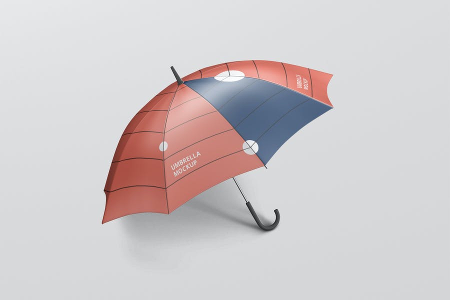 Customizable Umbrella Ad mockups