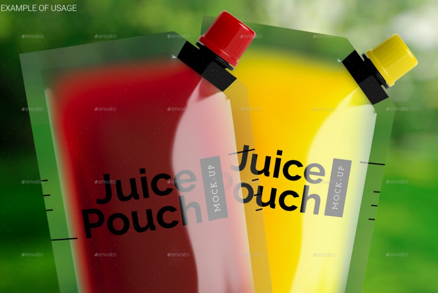 Fresh Juice Packaging Mockup