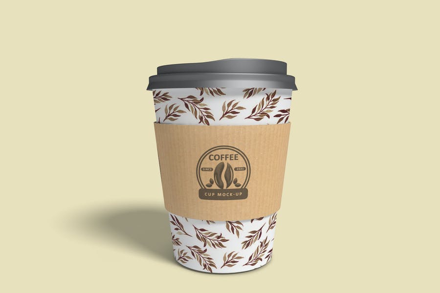 Fully Editable Paper Coffee Cup Mockups