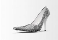 High heel mockup psd