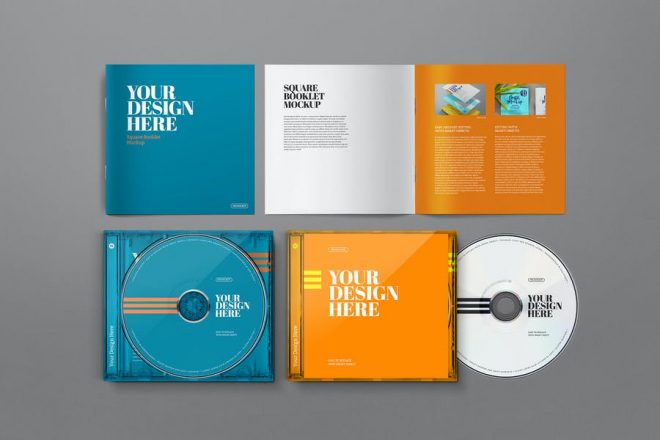 21+ Best CD Mockup PSD for Branding - MockupCloud