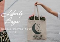 tote bag mockup