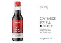 sauce bottle mockup psd