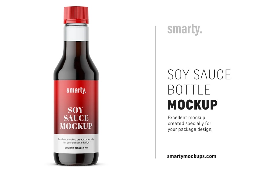 Soy Sauce Branding Mockups