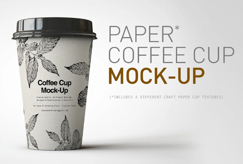 Takeaway Paper Coffee Cup Mockups