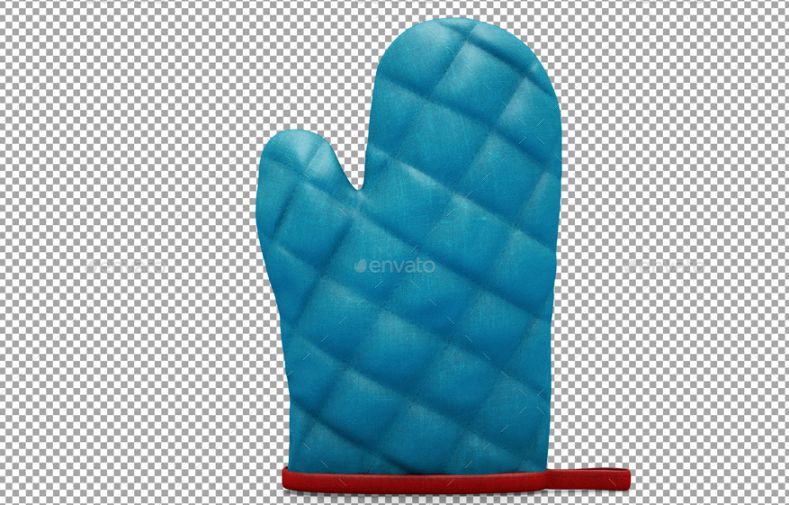 16 Oven Mitts Mockup PSD