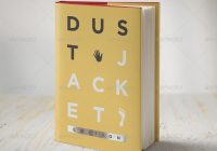 Dust Jacket Book Mockup