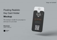 key card mockup