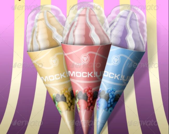 Ice Cream Cone Branding 