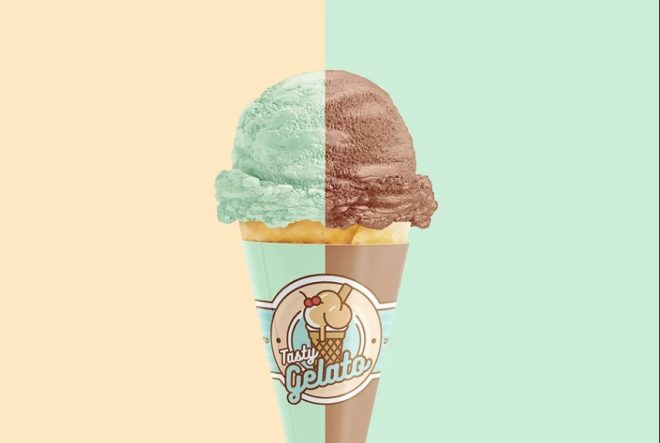 8+ FREE Ice Cream Cone Mockup PSD Download - MockupCloud