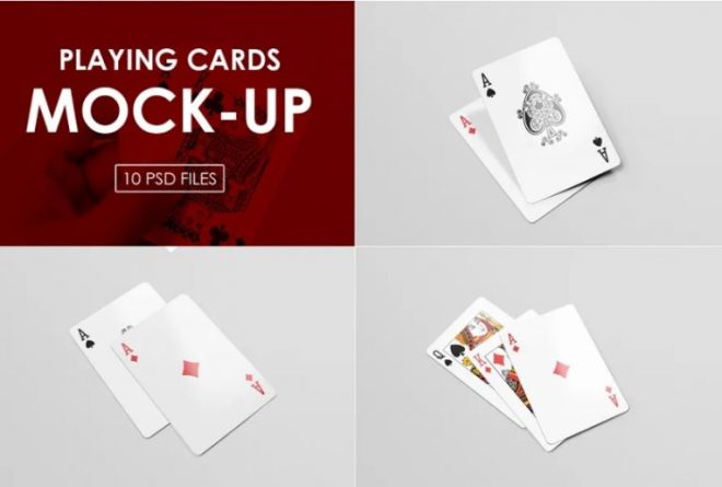 Best Playing Cards Mockup PSD Download MockupCloud