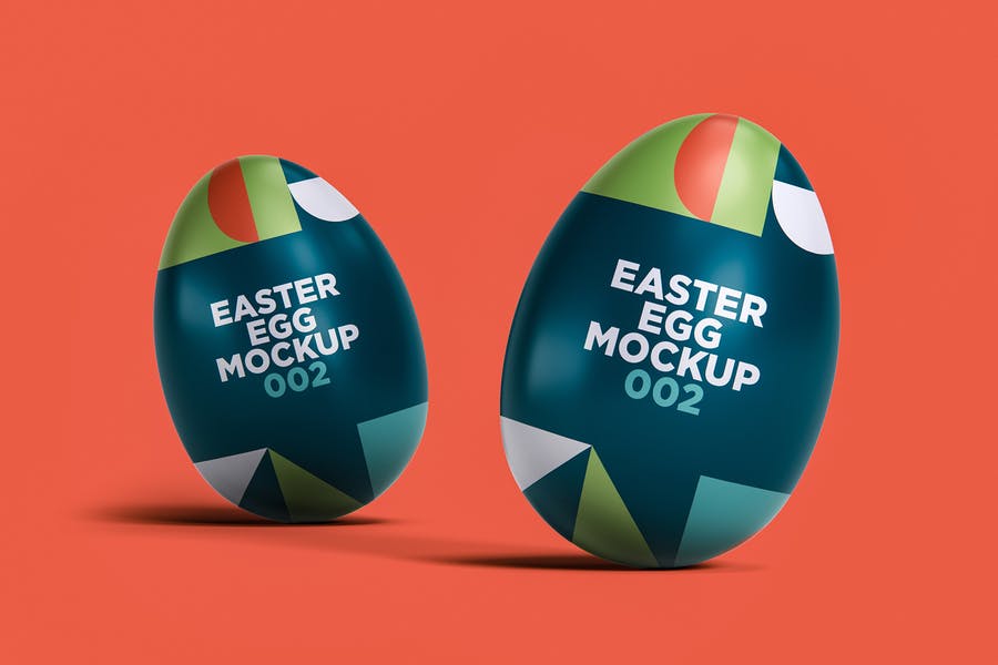 Professional Easter Egg Mockups