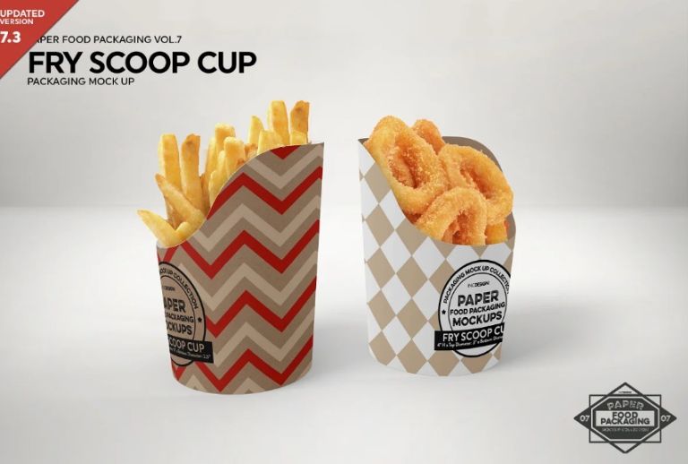 Scoop Cup Branding Mockups