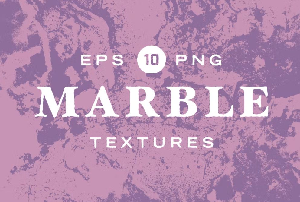 10 EPS and PNG Marble Textures
