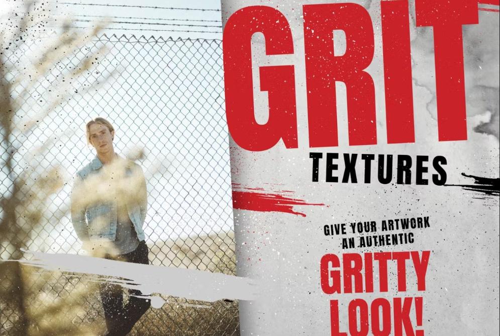 Authentic Gritty Textures Set