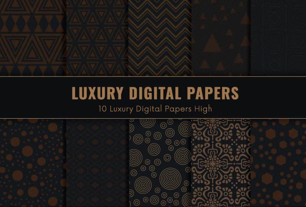 Creative Luxury Digital Papers