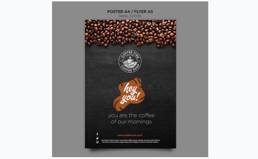 Free Coffee Poster Design