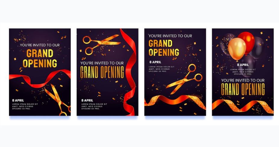 Free Store Opening Flyer Design