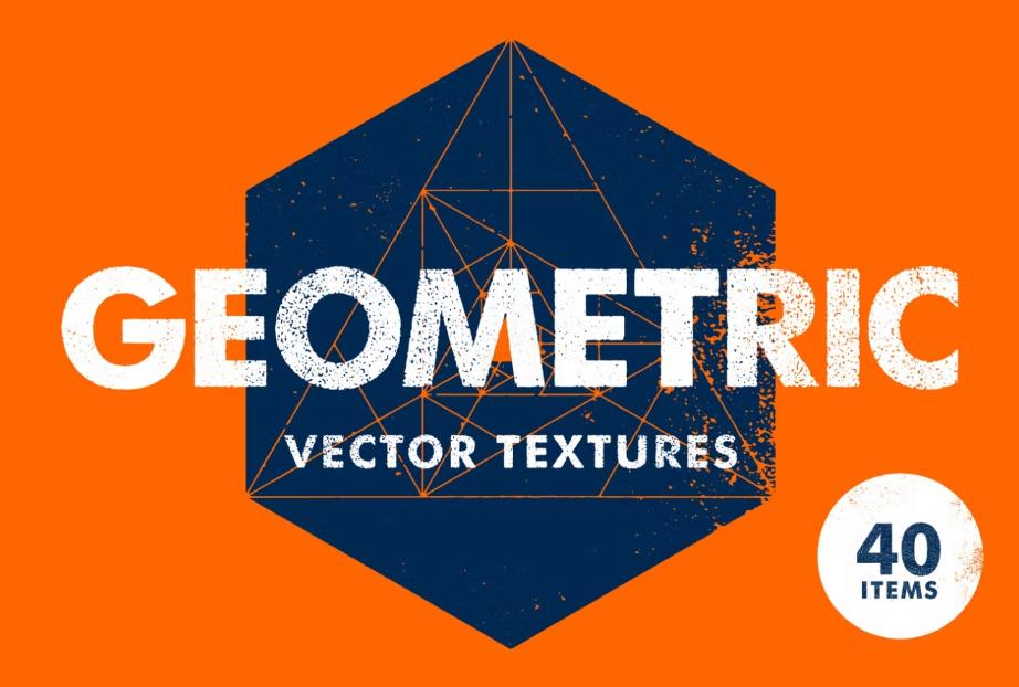Geometric Vector Textures Set