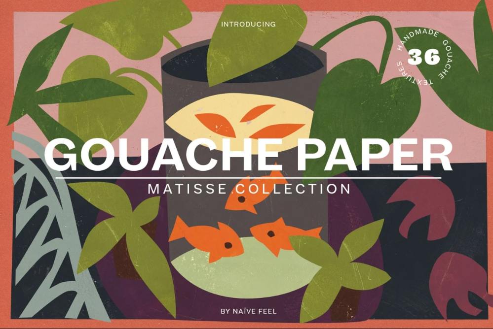 Gouache Paper Texture Pack