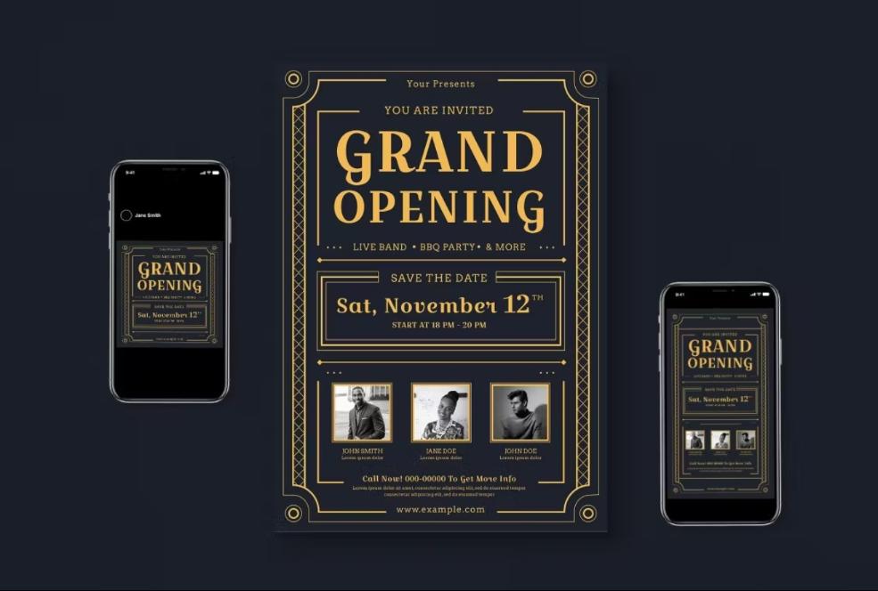 Grand Opening Promotional Set