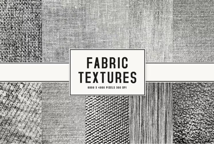 High Resolution Fabric Texture Set