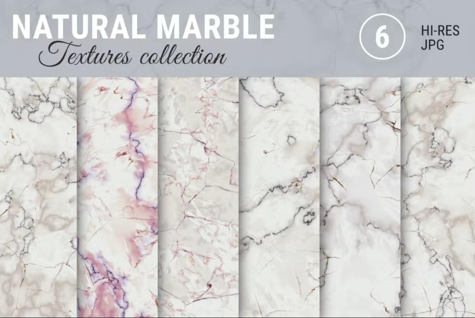 High Resolution Marble Design Set