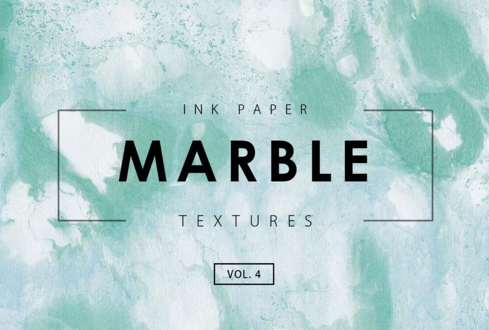 Marble Ink Textures Set