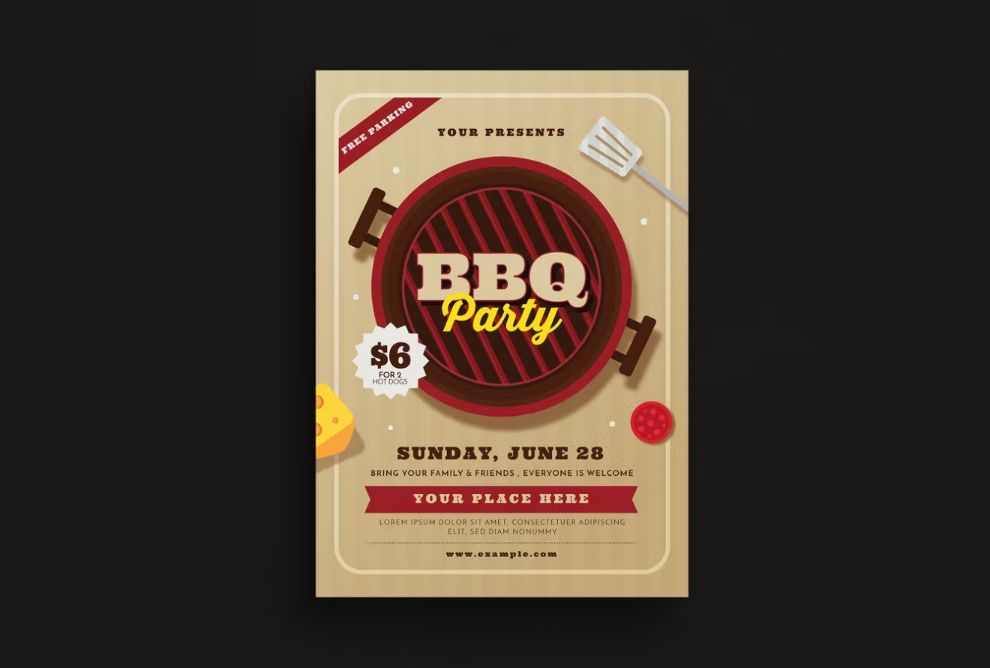 Party Event Flyer Template