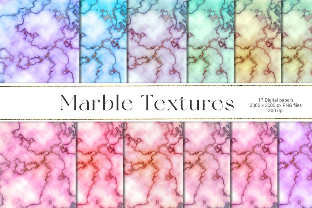 Simple Marble Textures Set