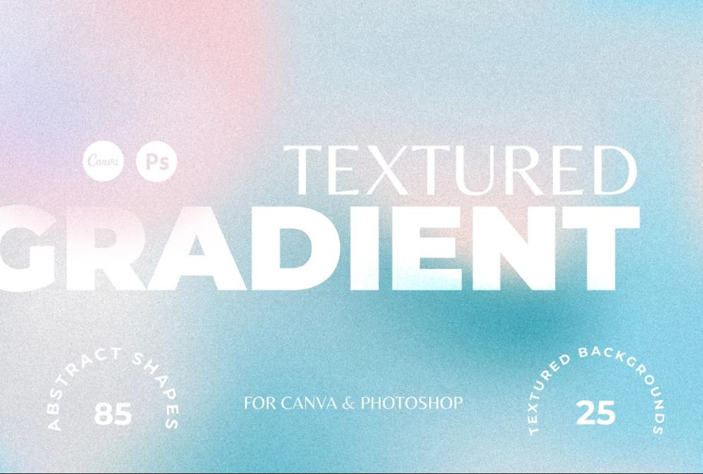 Abstract Gradient Shapes and Backgrounds