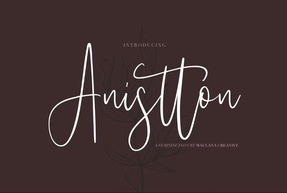 Authentic Brush Style Font