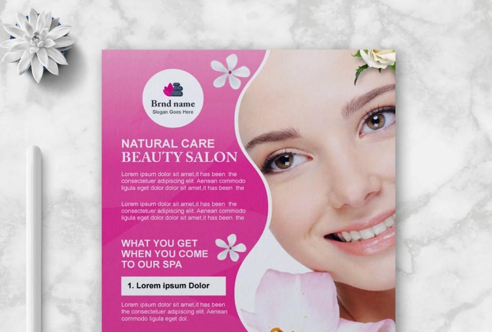 Beauty and Spa Promotional Poster