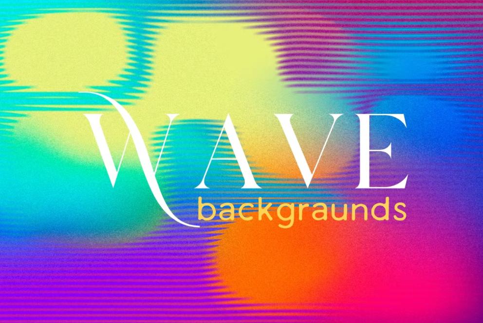Creative Wave Style Backgrounds