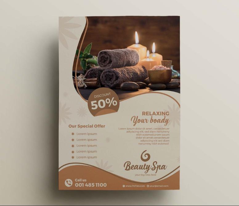Free Beauty Spa Poster Design