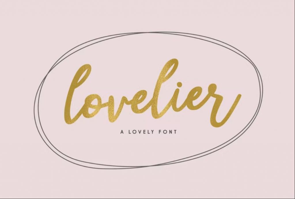 Hand Drawn Lovelier Style Font