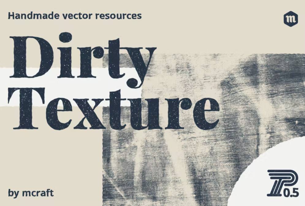 Handmade Vector Textures Set
