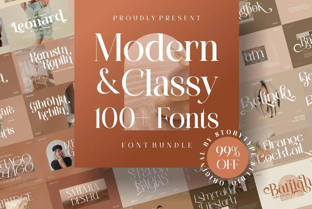 Modern and Classy Fonts