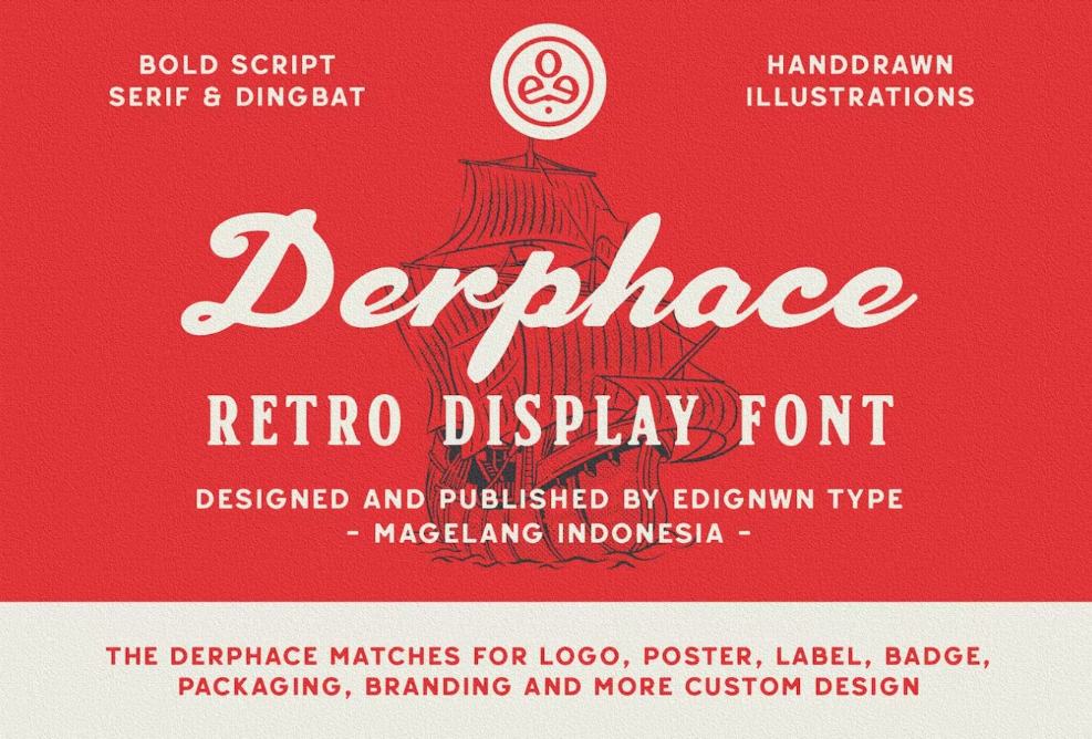 Retro Dingbat and Serif Font