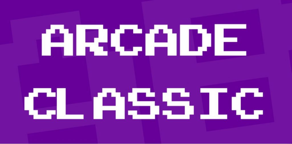 Retro and Classic Arcade Fonts