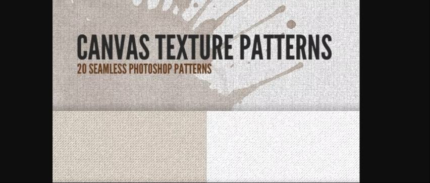 Seamless canvas Textures Background