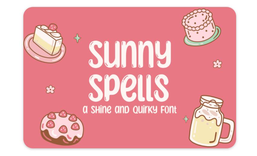 Shine and Quirky Style Font
