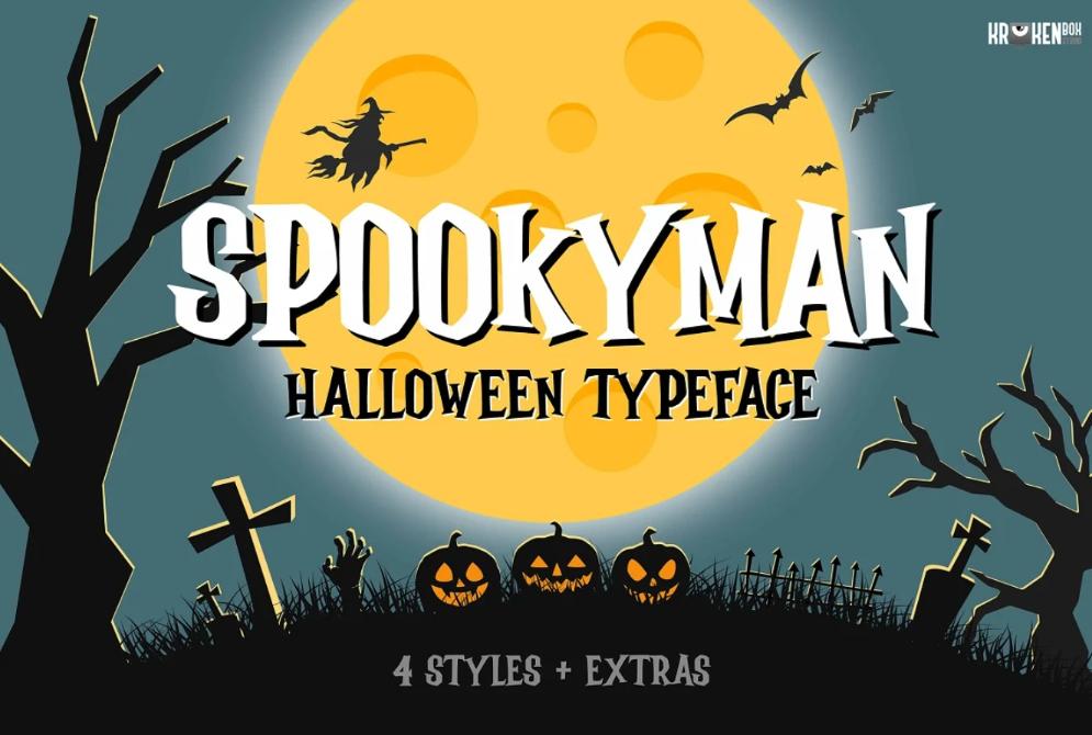 Spooky Halloween Poster Fonts