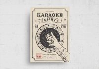 karaoke Night Flyer Template