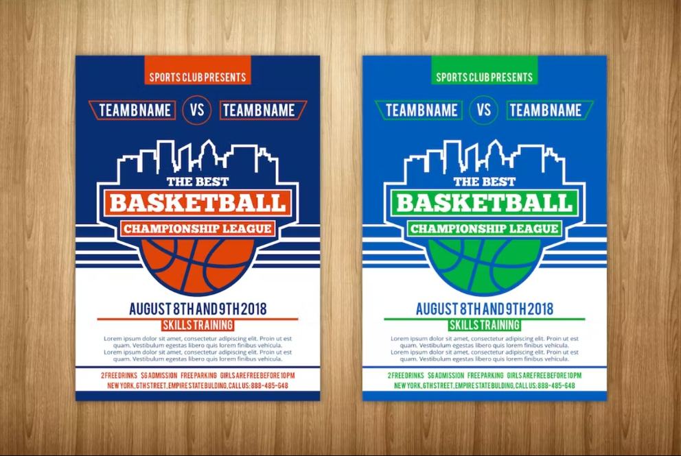 Basketball League Flyer Design