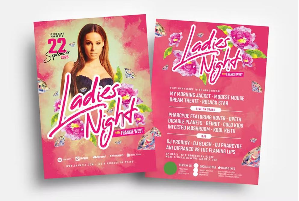 Colorful Party Flyer Design
