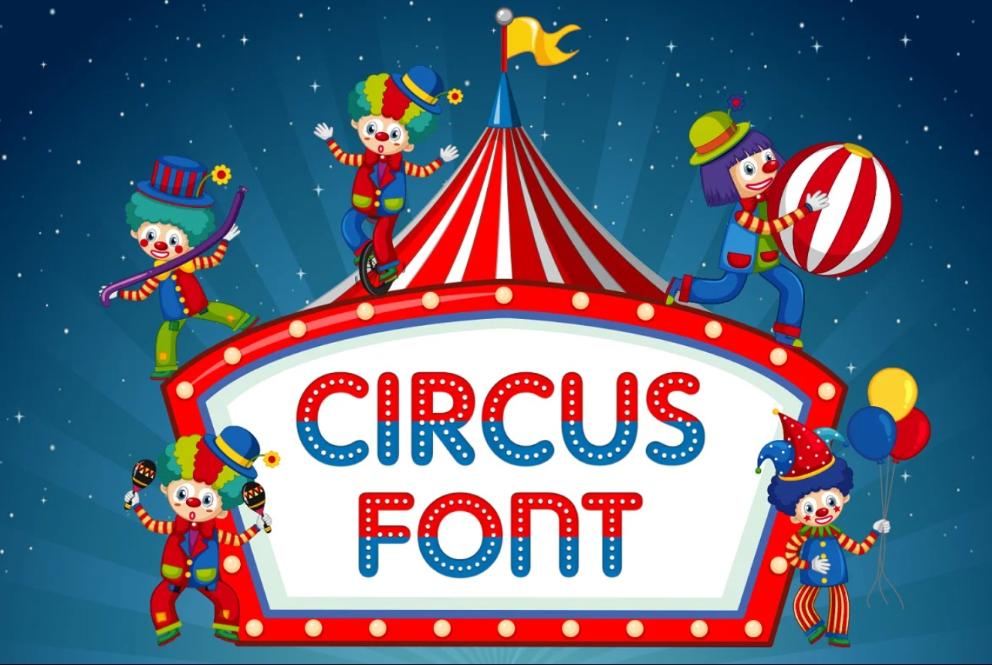 Creative Circus Book Font