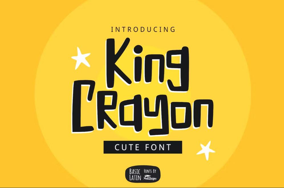 Creative and Clean Crayon Font